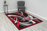 Rima Area Rug 2424 Red