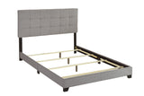 Florence Full Hb+Fb+Side Rail Grey Queen bed