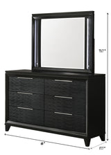 Cressida Mirror - Black