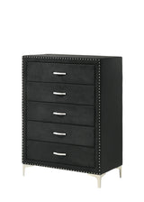 Lucinda Bedroom Group Black chest