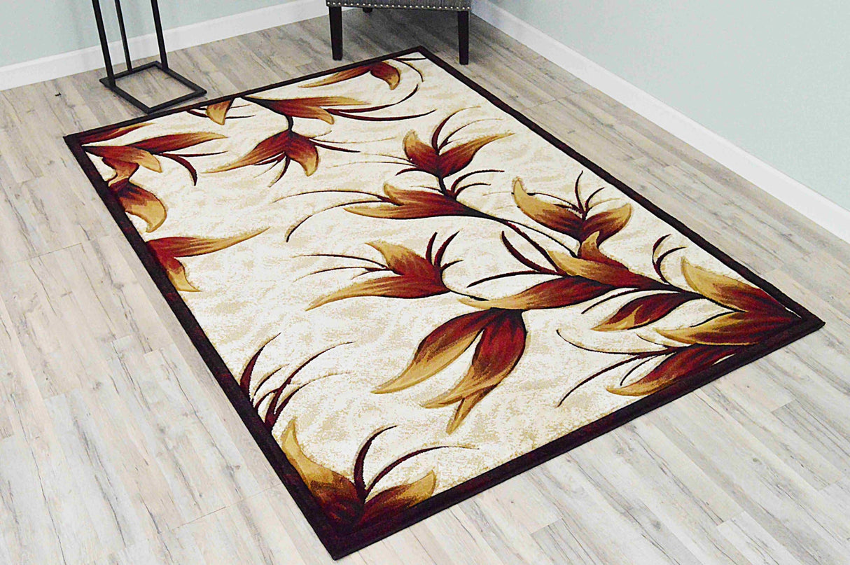 Premium Area Rug 2618 Bone
