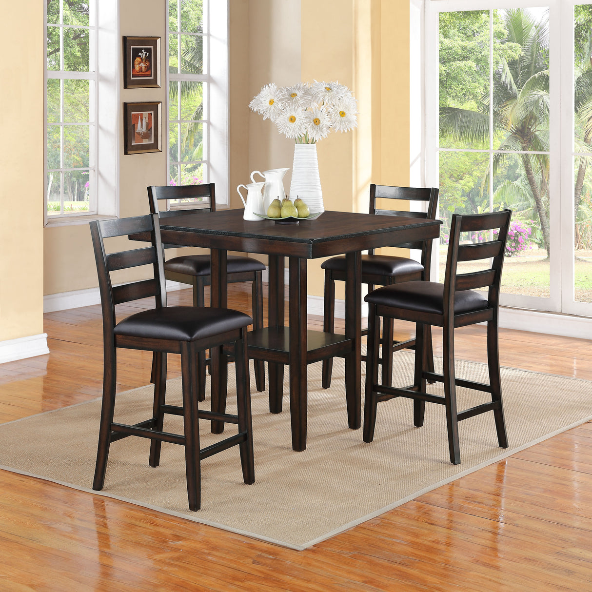 TAHOE 5-PK COUNTER HEIGHT TABLE SET