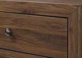 Millie Upholstered Bed Group Brown