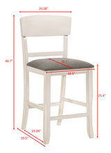 CONNER CHALK GREY CTR HT CHAIR