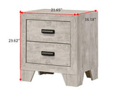 Millie Bedroom Group-White nightstand