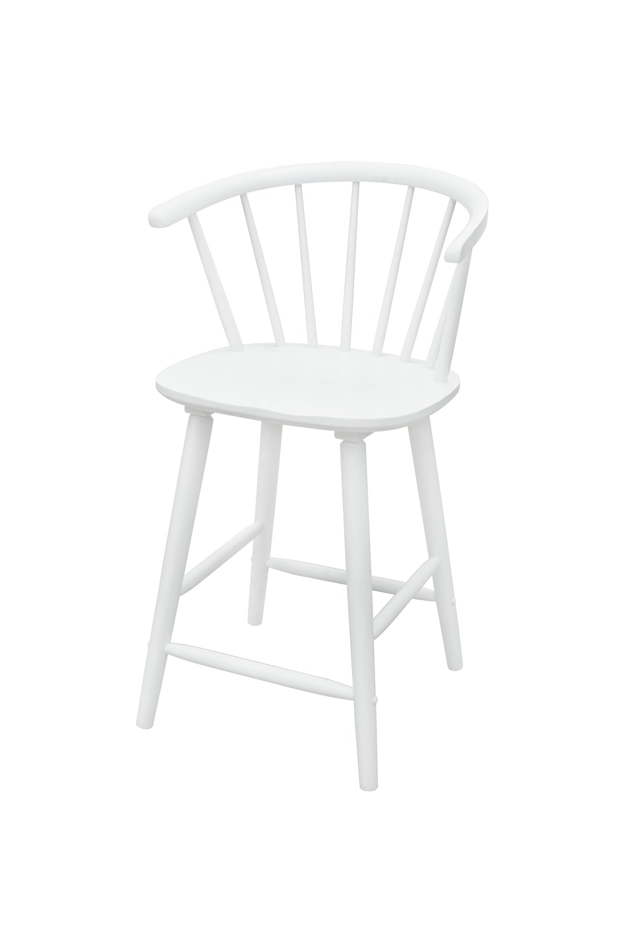 JANNA COUNTER HEIGHT STOOL-WHITE