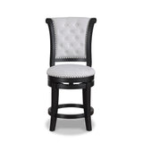 GRANVILLE SWIVEL PUB STOOL DOVE K/D