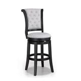 GRANVILLE SWIVEL BAR STOOL DOVE K/D