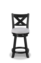 KIPPER SWIVEL PUB STOOL DOVE K/D