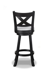 KIPPER SWIVEL BAR STOOL DOVE K/D