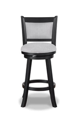 CECIL SWIVEL BAR STOOL DOVE K/D