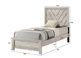 Valor Bedroom Set White