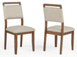 Blanche Side Chairs (Set of 2) - Brown
