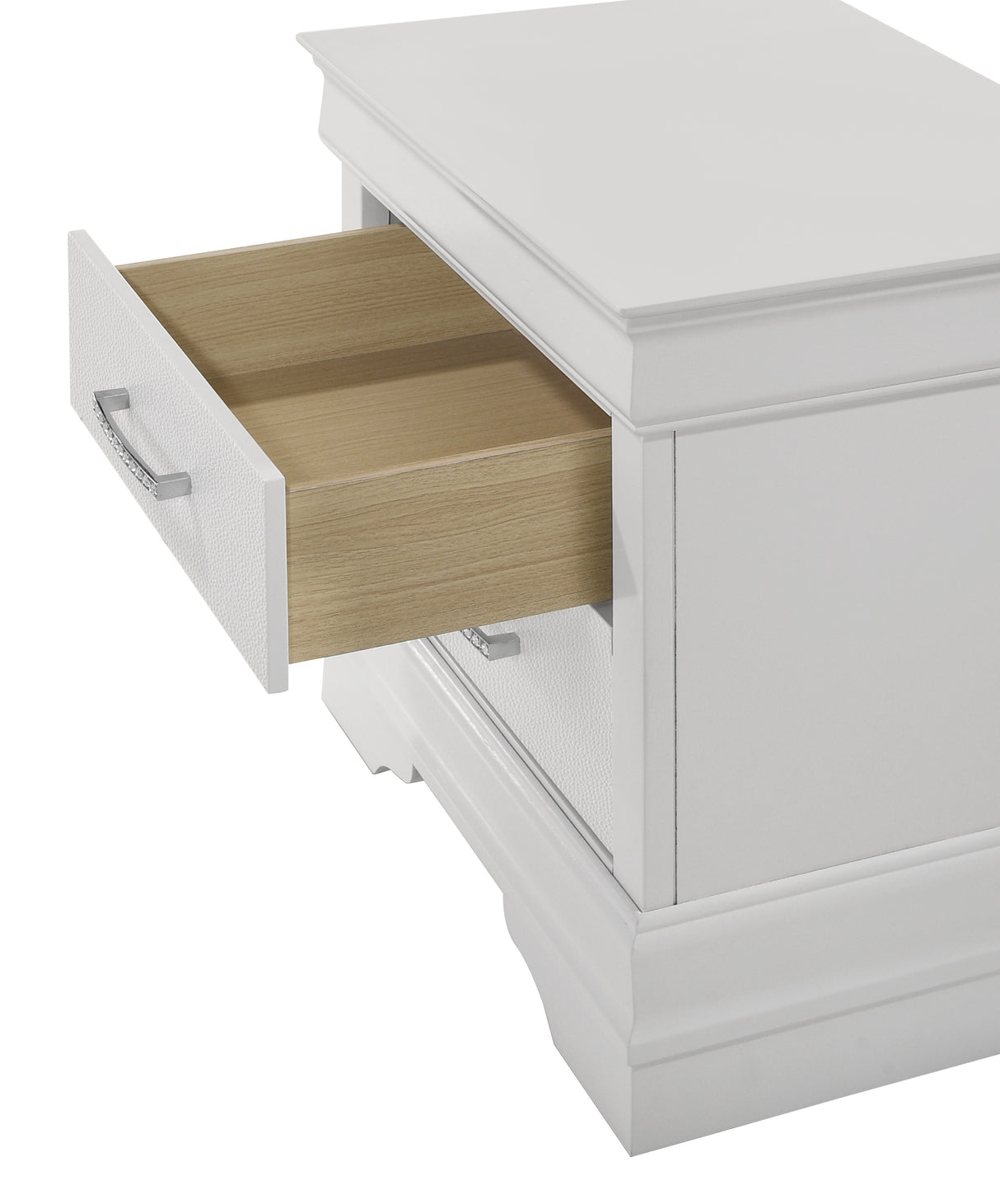 Amalia Bedroom Group - White nightstand