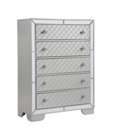 Demi Silver bedroom set, silver