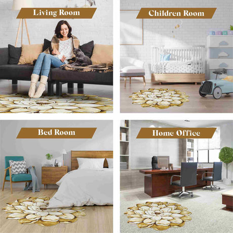 Flowers Area Rug 302