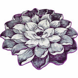 Flowers Design 301 Purple