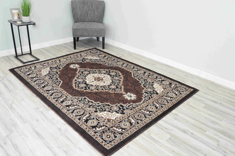 Sultan Area Rug 3017 Black