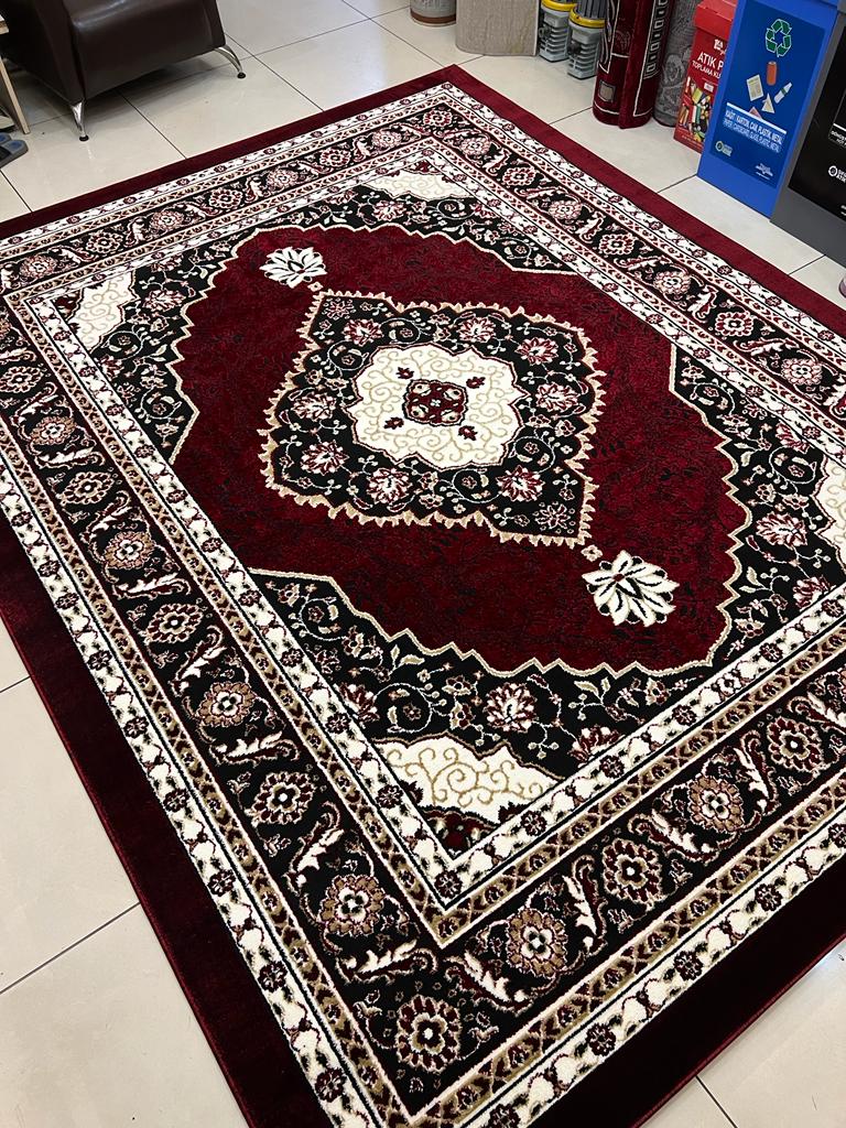 Sultan Area Rug 3017 Burgundy