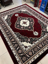 Sultan Area Rug 3017 Burgundy