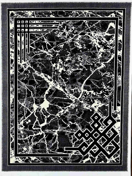 Sultan Area Rug 3022 Black
