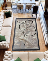 Sultan Area Rug 3025 Black