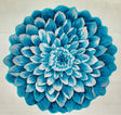 Flowers Design 303 Turquoise