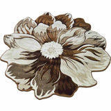 Flowers Design 305 Brown