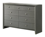 Denker Gunmetal Bedroom Group dresser