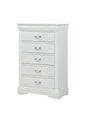 Louis Philip Chest - White