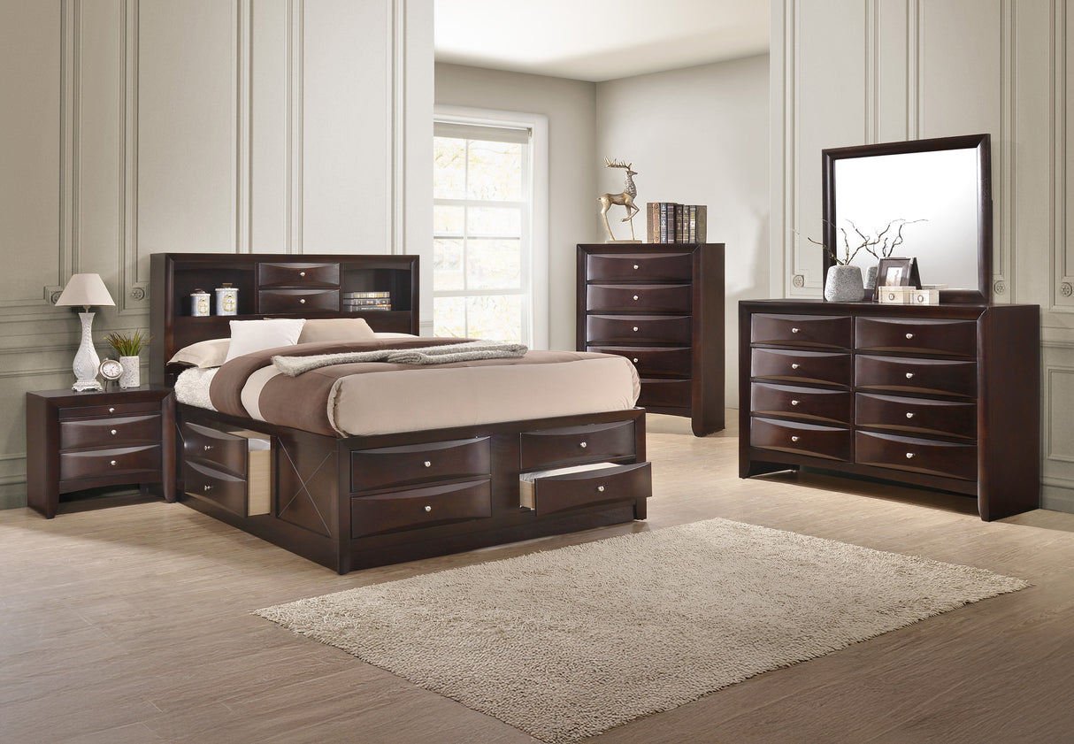 Emily Bed - Cherry