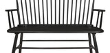 Jerimiah Spindleback Bench Black