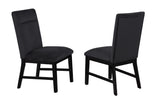 Sebastian Side Chairs (Set of 2) - Black