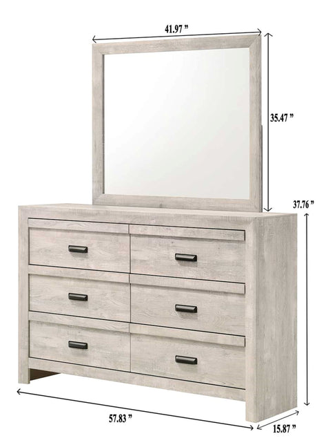 Valor Bedroom Set White