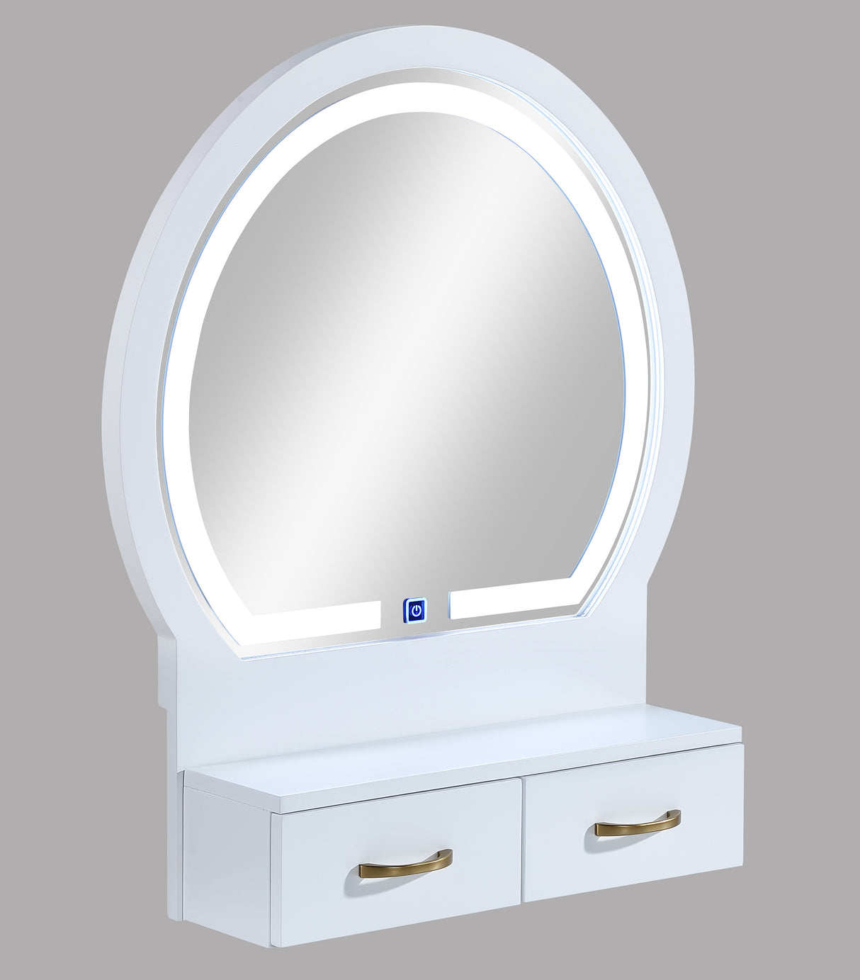 Cecilia Vanity Table & Stool-White
