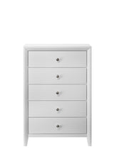Denker-Evan White Bedroom Group chest