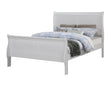 Louis Philip Greige Bed