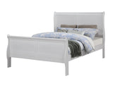Louis Philip Greige Bed