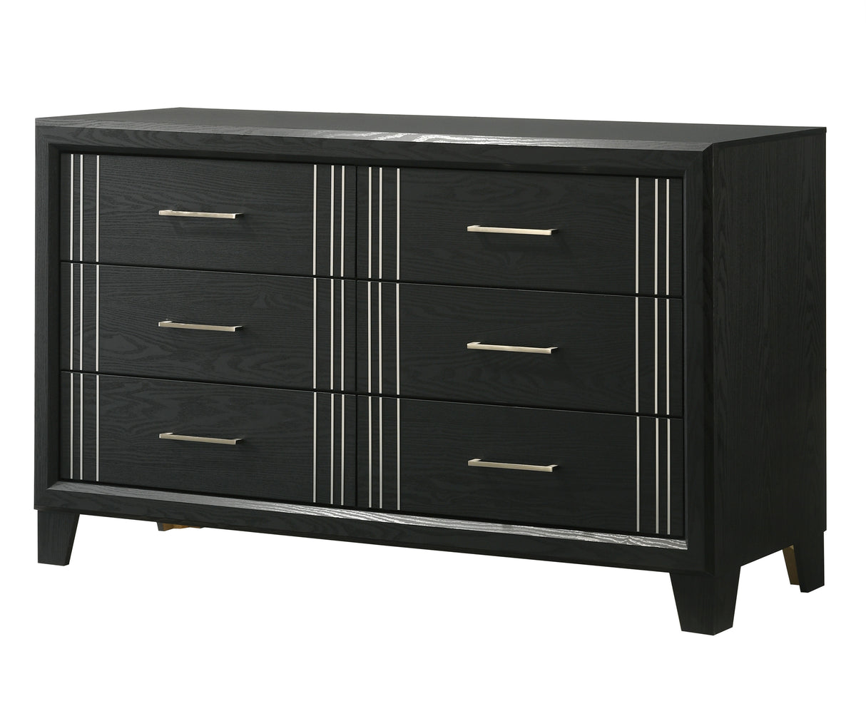 Charlie Bedroom Set - Charcoal
