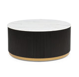 KARA COFFEE TABLE W/CASTERS