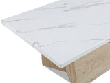 Faux White Coffee Table Set
