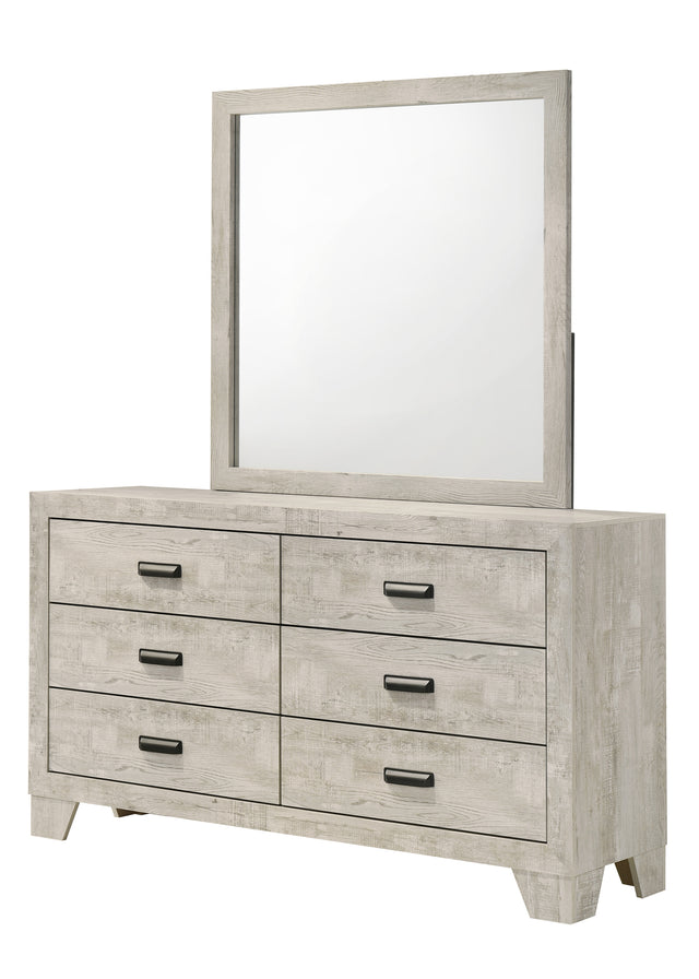 Millie Mirror - White