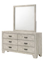 Millie Mirror - White