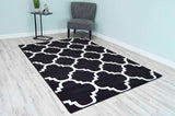 Premium Area Rug 4518 Black
