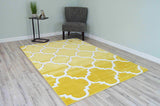 Premium Area Rug 4518 Yellow