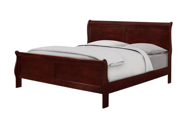 Louis Philip Bed - Cherry