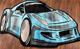 Twist Area Rug 4718 Car