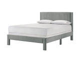 Lucia Bed Frame Light Gray