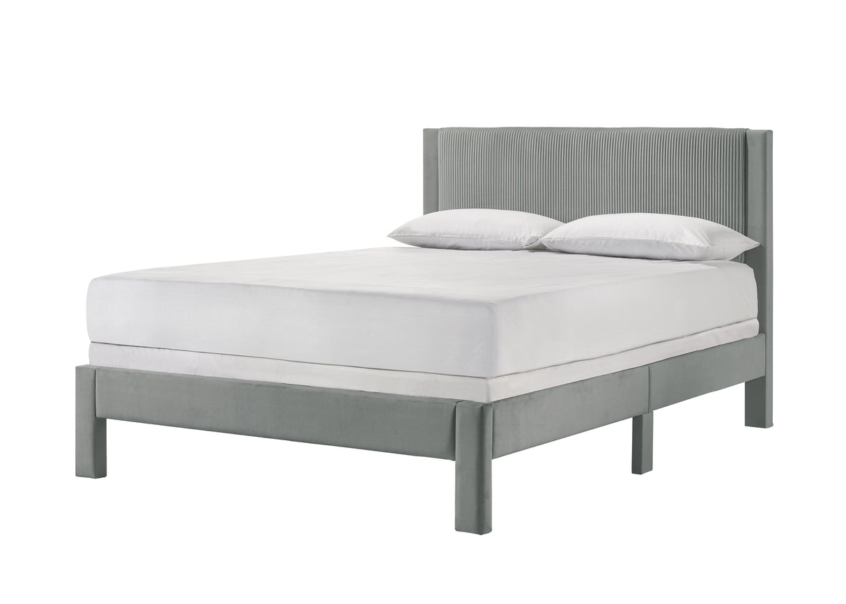 Lucia Bed - Light Gray