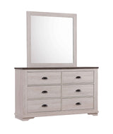 Number dresser and mirror